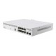 Mikrotik CSS610-8P-2S+IN switch Gestionado Gigabit Ethernet (10/100/1000) Energía sobre Ethernet (PoE) Blanco